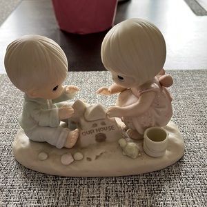 Precious Moments | Porcelain Figurine | “God Bless Our House”